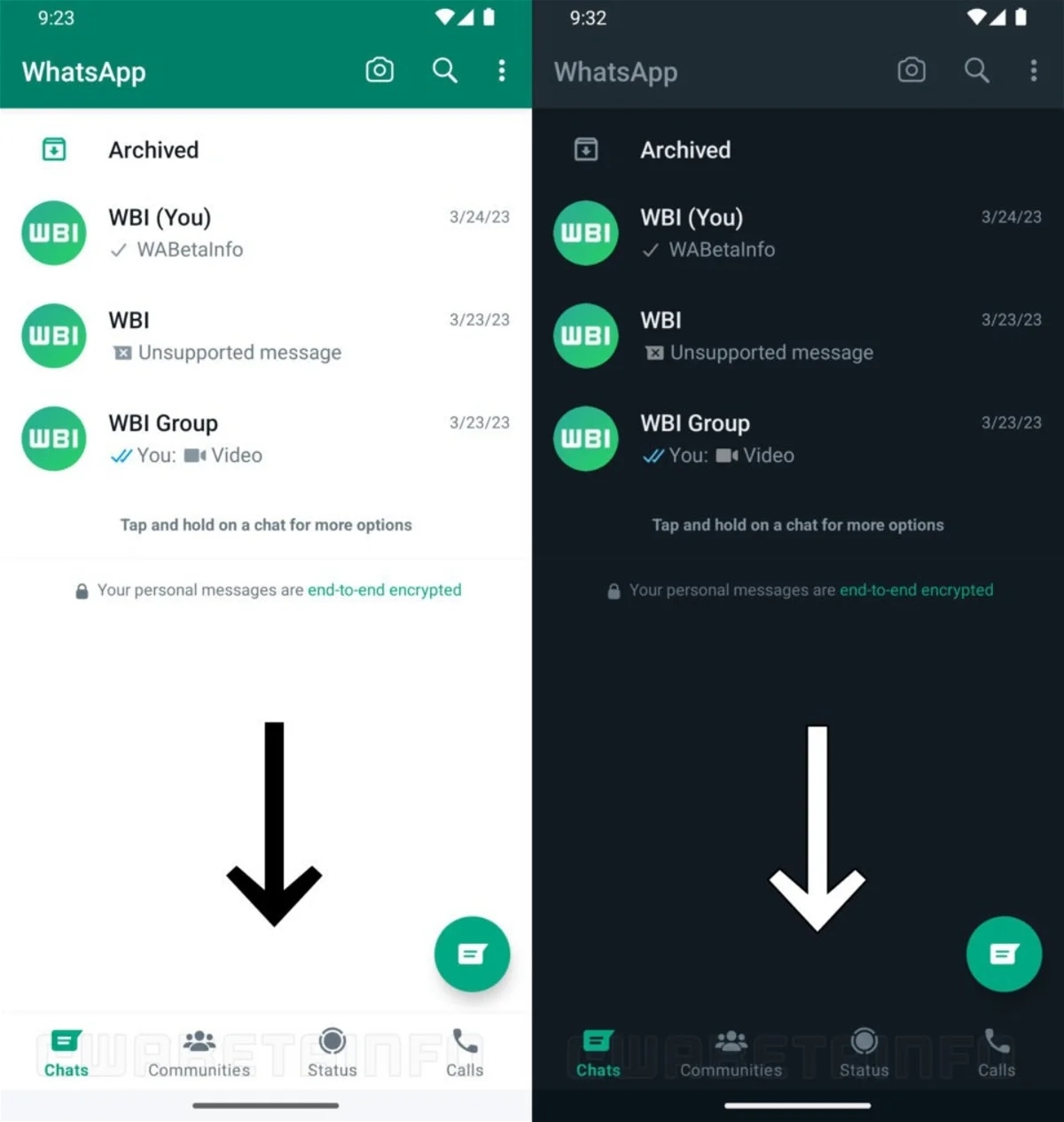 La última versión de WhatsApp para Android tiene un diseño diferente y