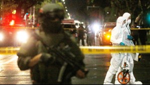 Carabinero fue baleado en la cabeza durante fiscalización en Santiago Centro