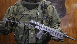 Carabineros vuelve a utilizar subametralladora UZI: Patrullajes se realizarán con funcionario certificado para usarla