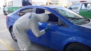 Intensos peritajes al auto donde se trasladaban acusados de matar al carabinero Daniel Palma
