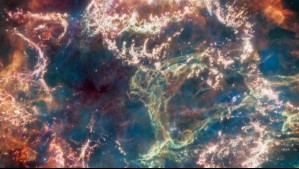NASA logra capturar espectacular imagen de los restos de la explosión de una estrella