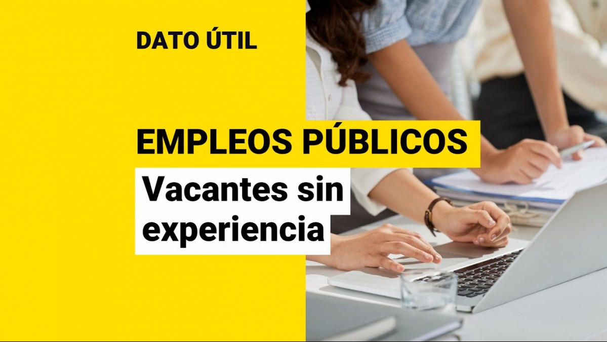 Trabajos del Estado en que no se pide experiencia Revisa las vacantes