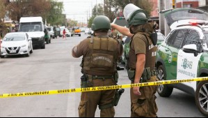 Carabineros detalla cómo fue el procedimiento que dejó a un muerto y tres funcionarios heridos a bala