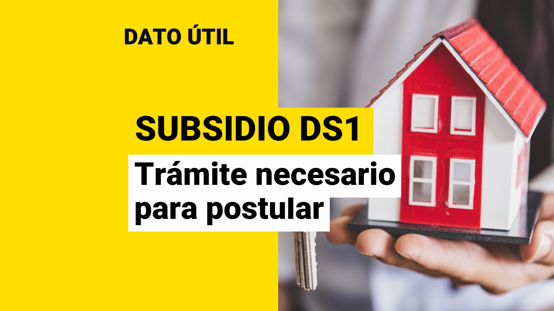 Subsidio DS1: ¿Qué Trámite Debo Cumplir Antes De Postular? - Meganoticias