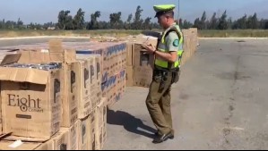 Carabineros detiene a un extranjero por contrabando de cigarrillos y conducir sin licencia profesional
