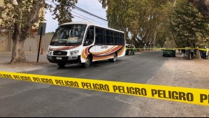 Crimen en Peñaflor: Sujeto dispara en el tórax a pasajero en micro interurbana