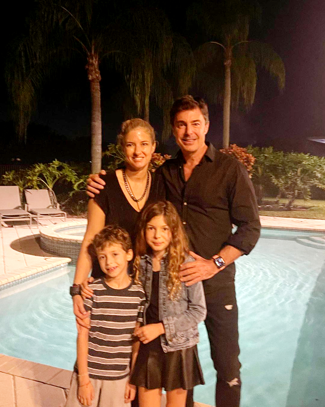 La familia en la actualidad (Instagram giancarlopeta)