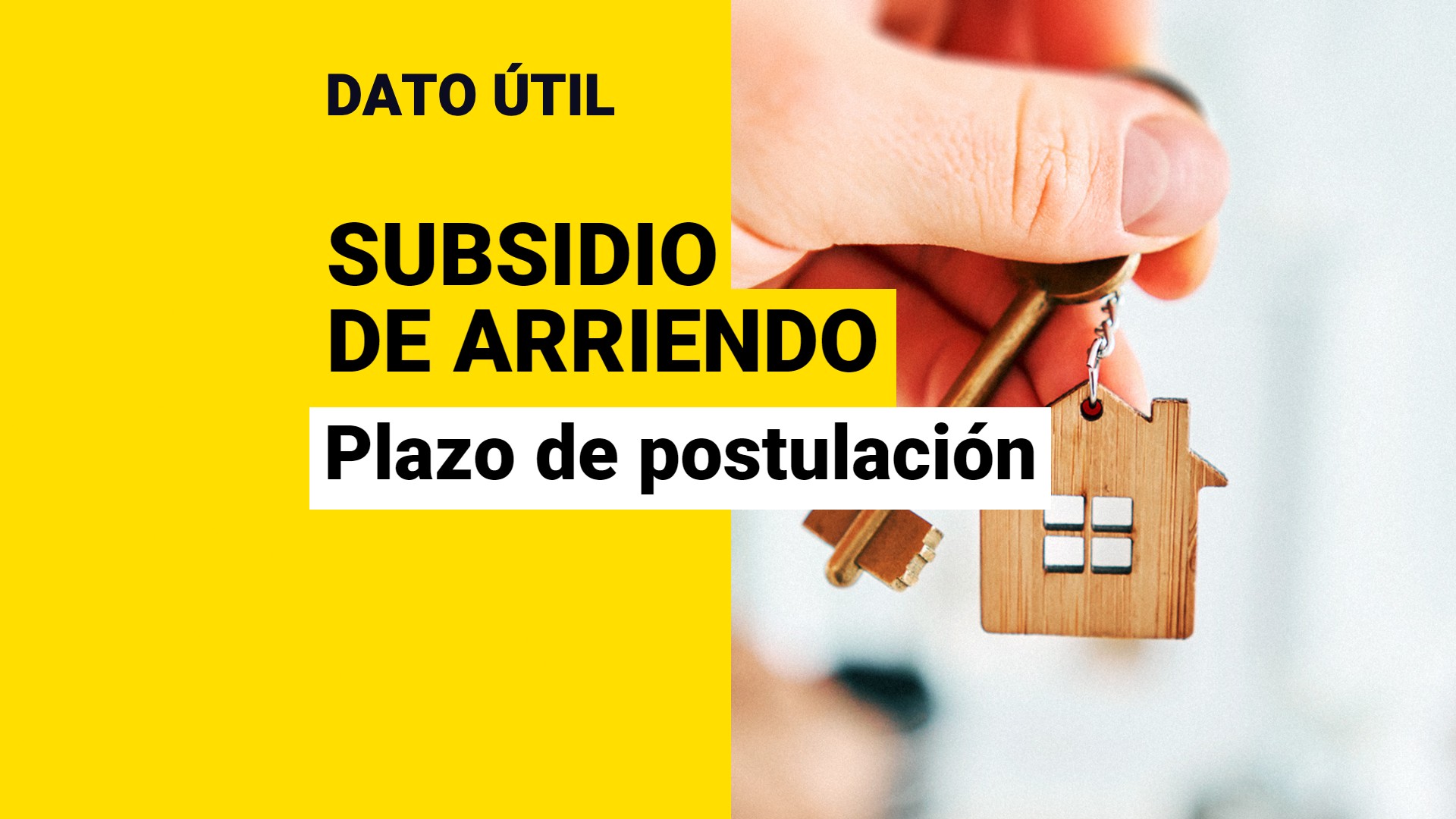 Subsidio De Arriendo: ¿Hasta Cuándo Hay Plazo Para Postular Al ...