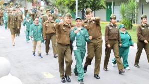Jóvenes con Síndrome de Down cumplen su sueño de 'ser carabineros por un día'