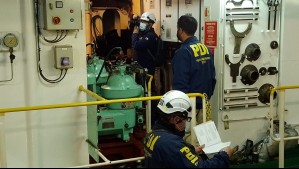 Tripulante ucraniano muere a bordo de un barco mercante en Valparaíso: PDI investiga el caso