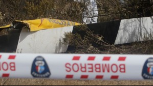 Helicóptero capotó en Lo Barnechea: Accidente dejó a tres personas con lesiones