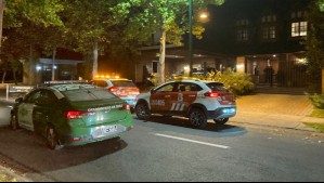 Funcionario de seguridad de Macul es herido con arma blanca: Acudía a llamado por violencia intrafamiliar