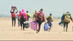 Tensión en la frontera norte: Decenas de extranjeros cruzan corriendo hacia Perú