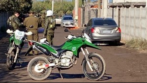 Dos muertos tras balacera en Buin: Se investiga presunta responsabilidad de único detenido