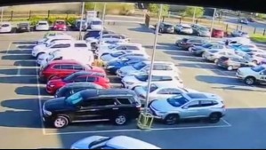 Video muestra segundos previos de camión que arrasó con 12 vehículos en Peñalolén y dejó dos personas en riesgo vital