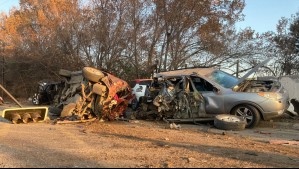 Confirman muerte de mujer herida en colisión múltiple en Peñalolén