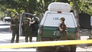 Encuentran granadas en domicilio de La Cisterna tras operativo por persona baleada