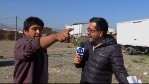 'Lo hago por necesidad': Vecinos de Colina discuten con habitantes de toma irregular durante despacho del 'Mucho Gusto'