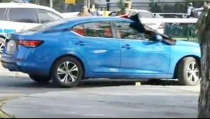 Asesinan a hombre mientras tomaba desayuno al interior de un auto en La Cisterna