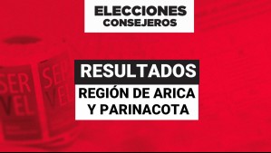 Revisa los resultados preliminares de la Región de Arica y Parinacota
