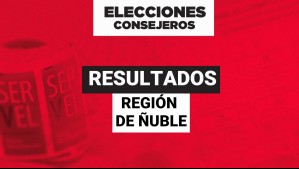 Revisa los resultados preliminares de la Región de Ñuble