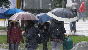 Se esperan lluvias para este martes: Conoce las zonas en que caerían precipitaciones