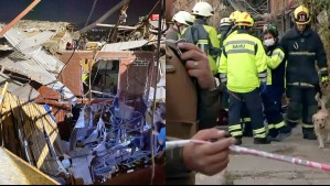 Explosión de gas en Lo Barnechea deja a nueve heridos y una persona atrapada que ya fue rescatada