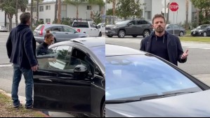 'Está cabreado': Captan a Ben Affleck 'enojado' dando un portazo a su auto luego que subiera Jennifer Lopez