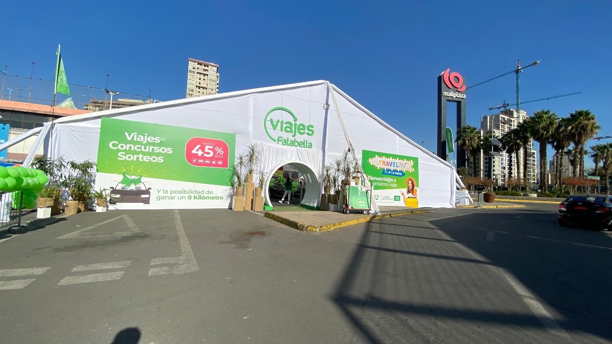 En el Mallplaza Vespucio: Viajes Falabella levanta carpa para realizar un nuevo 'Travel Fest'
