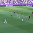 Árbitro terminó el primer tiempo del Real Valladolid vs Sevilla justo cuando  un defensa de los locales marcaba la apertura del marcador, destando la polémica en Esapaña.