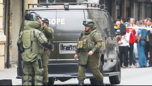 Artefacto sospechoso genera operativo a las afueras de la exPenitenciaría de Santiago