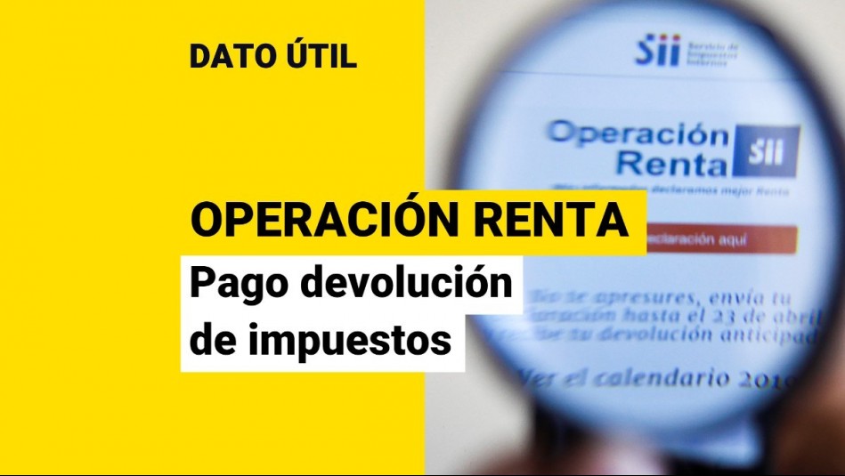 Operación Renta ¿cuándo Es El Próximo Pago De Devolución De Impuestos Meganoticias 3738