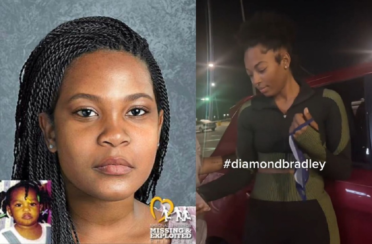 "Yo soy Diamond Bradley" Una mujer afirma ser una niña desaparecida