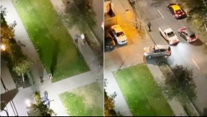 Video grabado por vecinos muestra conmoción tras balacera en que conductor murió tras recibir ocho disparos