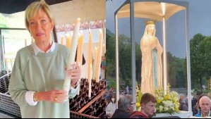'Con mucha fe': Raquel Argandoña paga manda a la virgen de Lourdes en Francia y deja peticiones de sus seguidores