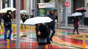 Lluvia para este martes en Santiago: ¿En cuáles sectores caerían precipitaciones?
