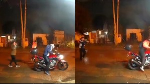 Policía argentino mata a motochorro en plena calle: Delincuente le había robado su moto
