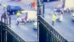 Video muestra persecución tras homicidio frustrado a carabinero: Presunto agresor recibió cinco disparos