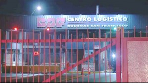 Millonario robo en bodegas de Pudahuel: Se llevaron celulares avaluados en $450 millones