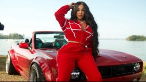 Rubia y con extensiones: Así posó Yailin 'La Más Viral' con su millonaria camioneta de lujo