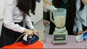 'Los electrodomésticos no tienen género': Profesora explica por qué les enseña a alumnos a planchar y usar licuadora