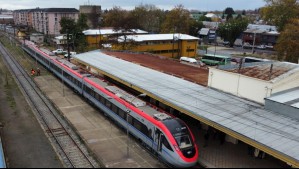 Vandalizaron uno de los nuevos trenes de EFE: Son los más modernos de Sudamérica y uno estuvo lleno de grafitis