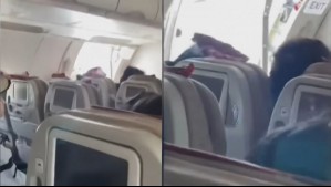 Hombre que abrió la puerta de un avión en pleno vuelo aseguró haberlo hecho tras sentirse 'sofocado'