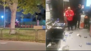 'Entró una turba de gente y nos agredieron': Video muestra asalto armado en centro comercial de Las Condes