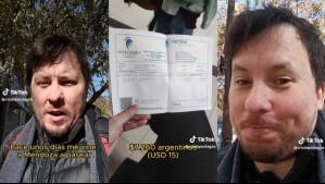 '¡No puedo creer la diferencia!': Así fue la experiencia de un chileno atendiéndose en clínica privada en Mendoza