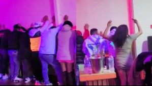 Vendían alcohol y cigarros: Descubren discoteca clandestina en Santiago y es desbaratada por Carabineros
