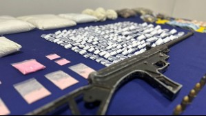 Detienen a nueve personas e incautan más de 16 mil dosis de droga en 'Pequeña Caracas' de Estación Central