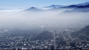 Por condiciones adversas de ventilación: Decretan Alerta Ambiental en la Región Metropolitana para este miércoles