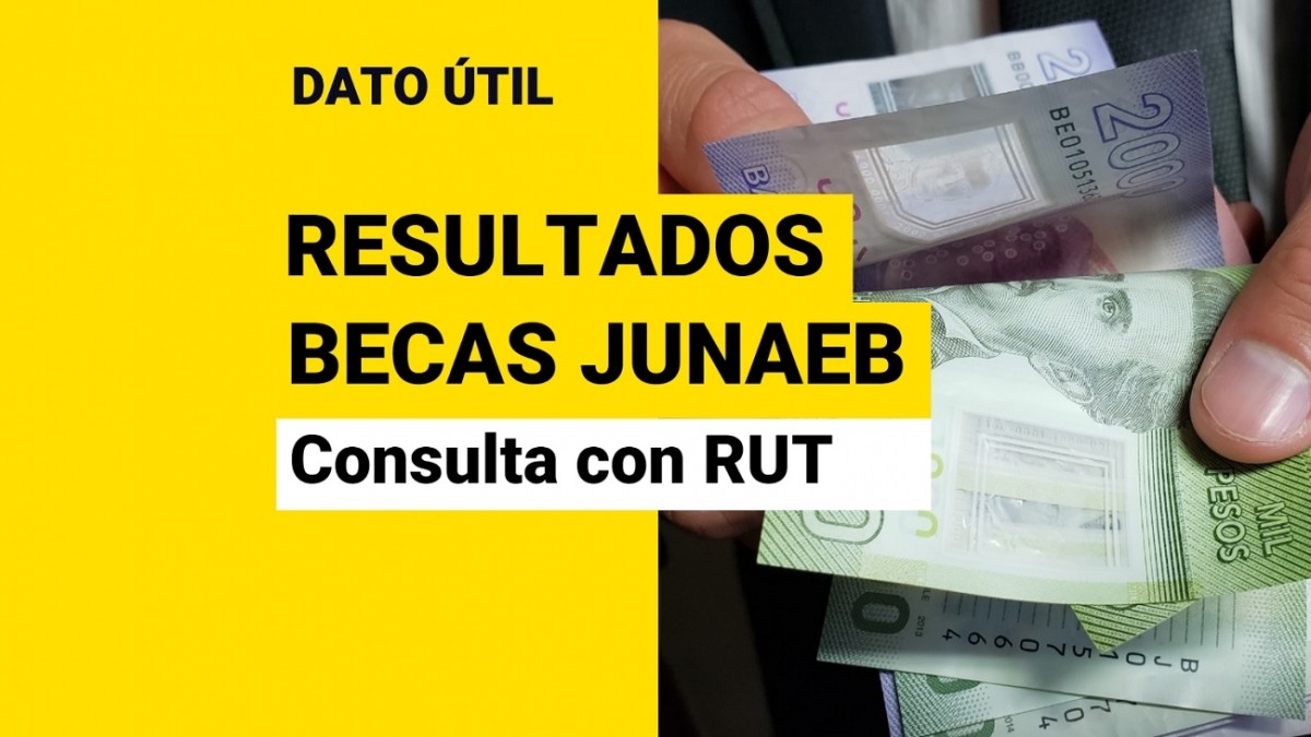 Becas Junaeb Así puedes saber con tu RUT si te corresponde alguno de