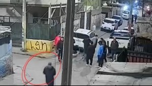 Así habría actuado acusado de matar a joven madre afuera de una botillería en Huechuraba